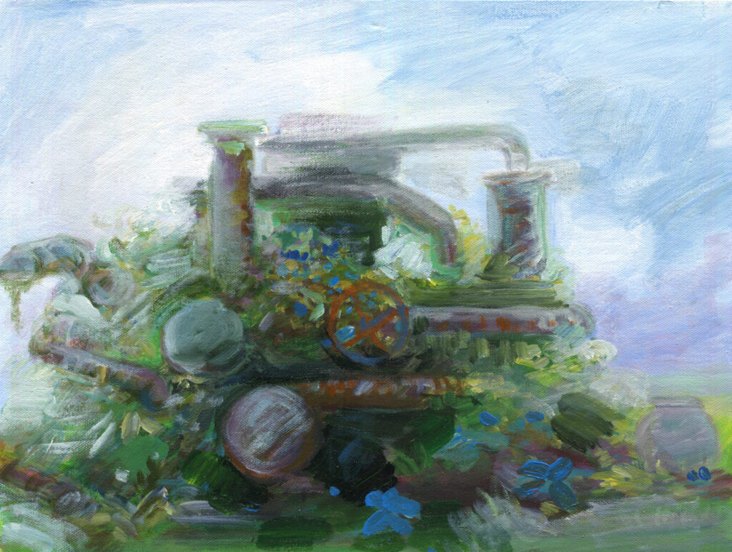 Soft Return of the Landscape | Acrylic on canvas | 12 x 16 inches