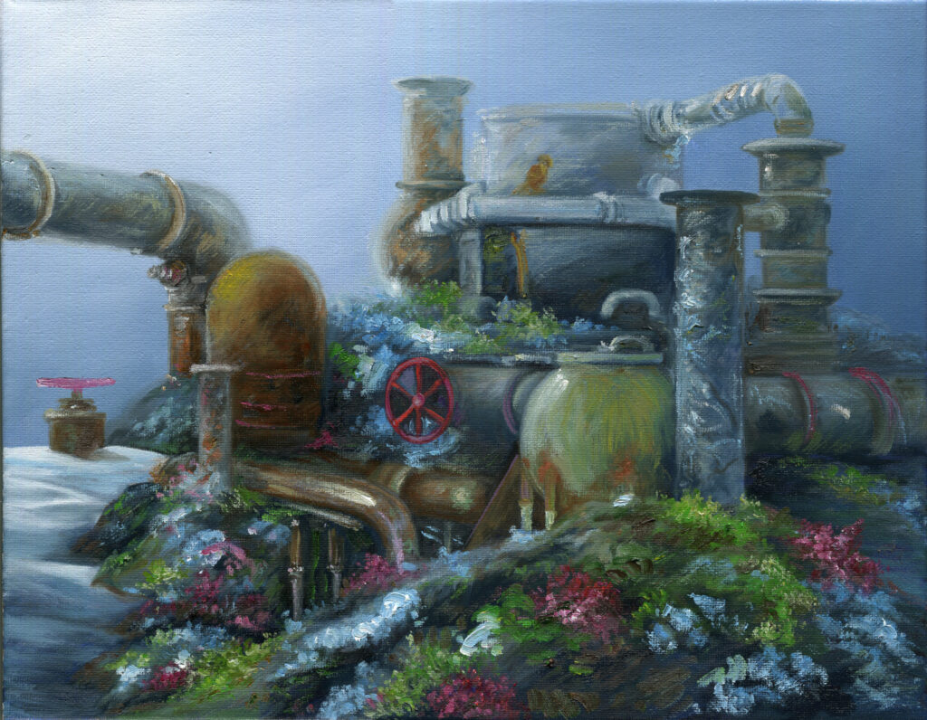 Coastal Sea Shore | 11 x 14 inches | Oil on canvas