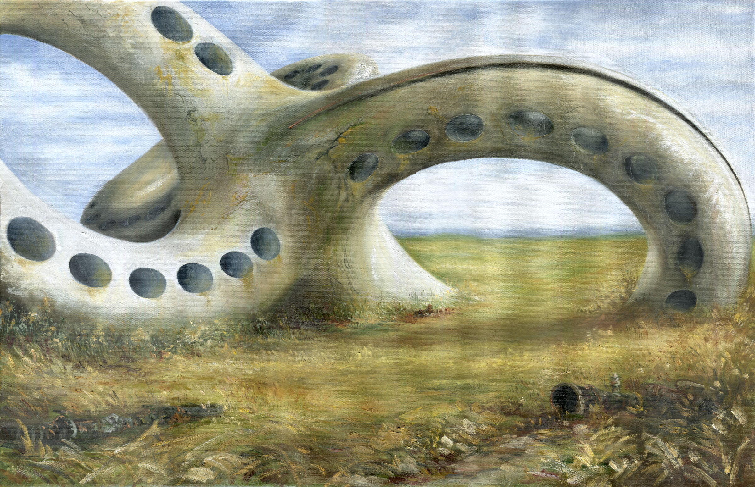 Relic of the Future | 18 x 28 inches | Oil on Canvas